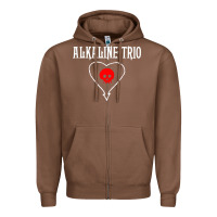 Chestnut alkaline music Zipper Hoodie - artisFamous