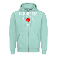 Seafoam alkaline music Zipper Hoodie - artisFamous