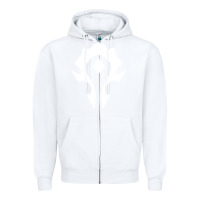 White horde symbol Zipper Hoodie - artisFamous
