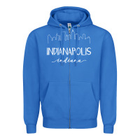 True Royal indiana Zipper Hoodie - artisFamous