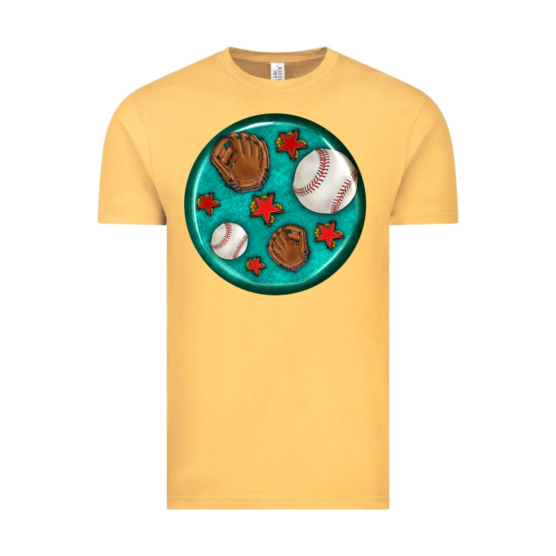 Baseball With Sunflower Round Earrings Vintage Tee by BundleAndBundleShop | Teevron