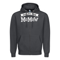 Smoke World's Best Mamaw Ever Zipper Hoodie - artisFamous