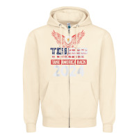 Sandshell trump 2024 take america back Zipper Hoodie - artisFamous