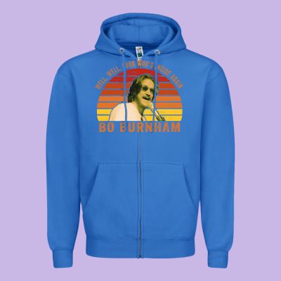 Bo Burnham T-shirt, Well, Well. Look Who's Inside Again Zipper Hoodie Designed By Artisfamous