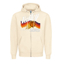 Sandshell the valley oop phoenix basketball retro sunset basketball t shirt Zipper Hoodie - artisFamous
