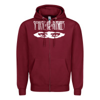 Burgundy siouxsie and the banshees Zipper Hoodie - artisFamous