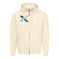 Sandshell space X Zipper Hoodie - artisFamous