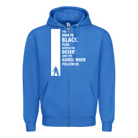 True Royal the man in black fled across the desert Zipper Hoodie - artisFamous
