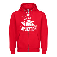 The Implication   Its Always Sunny In Philadelphia Zipper Hoodie | Teevron