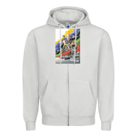 Dove Grey fast and furious 9 Zipper Hoodie - artisFamous