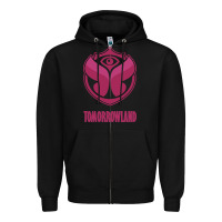 Black tomorrowland around the world 2021 Zipper Hoodie - artisFamous