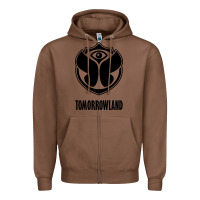 Chestnut tomorrowland around the world Zipper Hoodie - artisFamous
