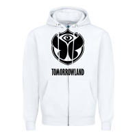White tomorrowland around the world Zipper Hoodie - artisFamous