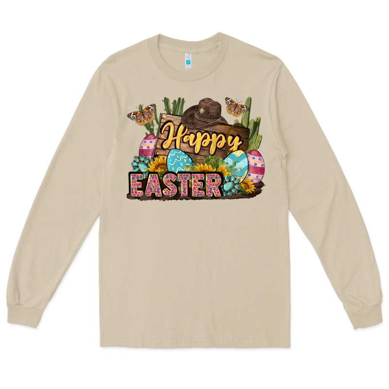 Happy Easter Long Sleeve Tee by LillyAllenDesigns | Teevron