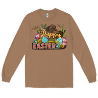 Toasted Coconut Happy Easter Long Sleeve Tee - LillyAllenDesigns