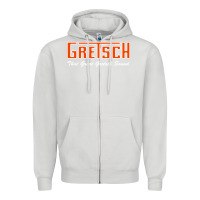 Dove Grey that great gretsch sound Zipper Hoodie - artisFamous
