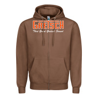 Chestnut that great gretsch sound Zipper Hoodie - artisFamous