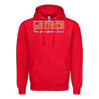 Red that great gretsch sound Zipper Hoodie - artisFamous