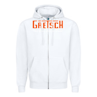 White that great gretsch sound Zipper Hoodie - artisFamous
