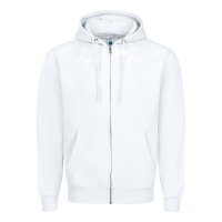 White heartbeat recumbent bicycle bike cyclist biking Zipper Hoodie - artisFamous