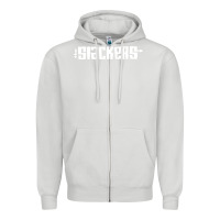 Dove Grey the slackers Zipper Hoodie - artisFamous
