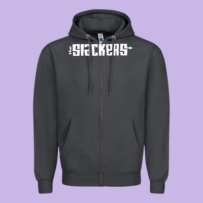 The Slackers Zipper Hoodie Designed By Artisfamous