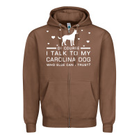 Chestnut carolina dog Zipper Hoodie - artisFamous