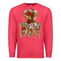 Cardinal flower skeleton Premium Sweatshirt - RanaPortraitStore