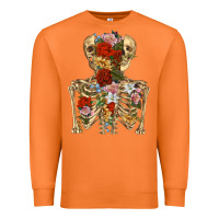 Carrot flower skeleton Premium Sweatshirt - RanaPortraitStore