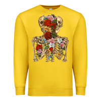 Lemon flower skeleton Premium Sweatshirt - RanaPortraitStore