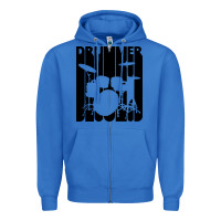 True Royal vintage retro drummer Zipper Hoodie - artisFamous
