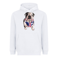 White English Dog Heavyweight Hoodie - RanaPortraitStore
