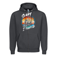 Smoke sorry i tooted Zipper Hoodie - artisFamous