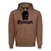 Chestnut Epitaph Records Zipper Hoodie - artisFamous