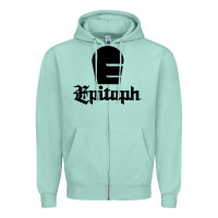 Seafoam Epitaph Records Zipper Hoodie - artisFamous
