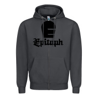 Smoke Epitaph Records Zipper Hoodie - artisFamous