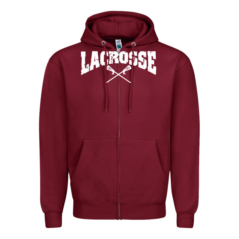 Lacrosse Zipper Hoodie by artisFamous | Teevron