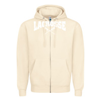 Sandshell lacrosse Zipper Hoodie - artisFamous