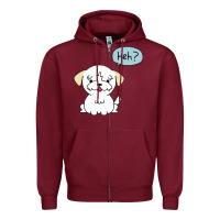 Burgundy merrell twins heh Zipper Hoodie - artisFamous