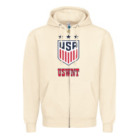 Sandshell uswnt unisex Zipper Hoodie - artisFamous