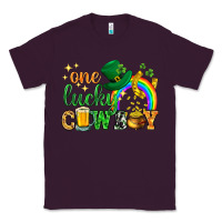 Plum One lucky cowboy St. Patricks day Classic Tee - HowdyJamesFarm