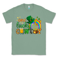 Sage One lucky cowboy St. Patricks day Classic Tee - HowdyJamesFarm