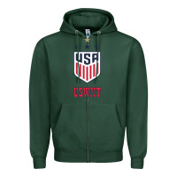Sports Green uswnt unisex Zipper Hoodie - artisFamous