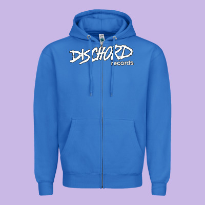 Discord American Label Record Zipper Hoodie Designed By Artisfamous