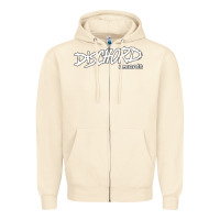 Sandshell Discord American Label Record Zipper Hoodie - artisFamous