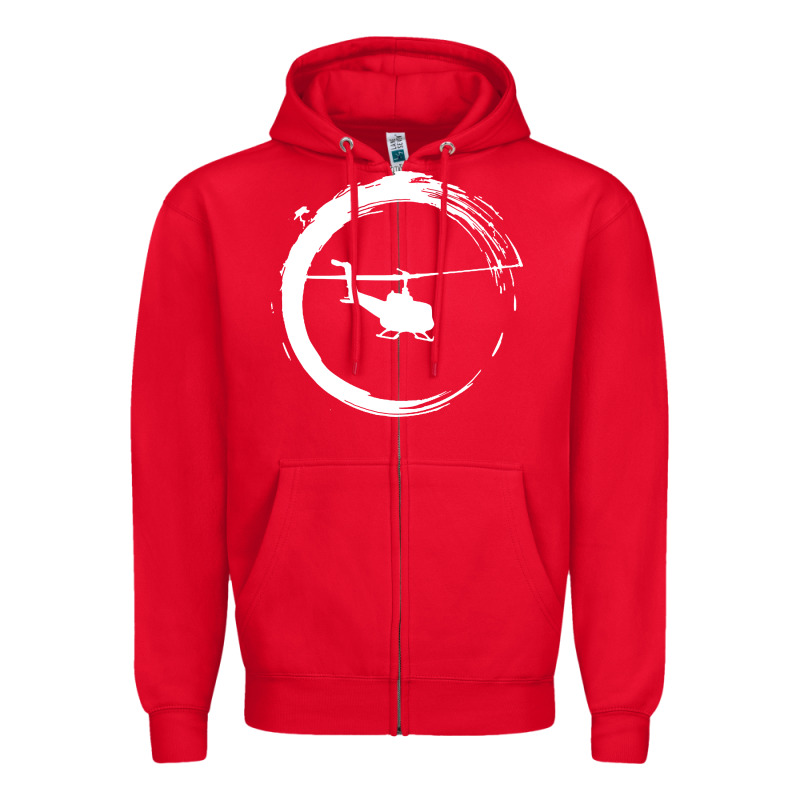 Helicopter Zipper Hoodie by artisFamous | Teevron