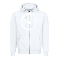 White helicopter Zipper Hoodie - artisFamous
