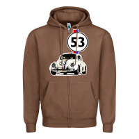 Chestnut herbie 53 Zipper Hoodie - artisFamous