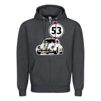 Smoke herbie 53 Zipper Hoodie - artisFamous
