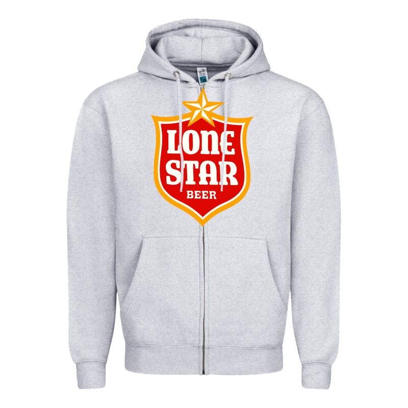 Lone Star Beer Zipper Hoodie by artisFamous | Teevron